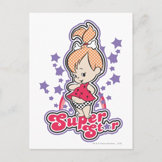 PEBBLES™ Super Star Briefkaart (Voorkant)