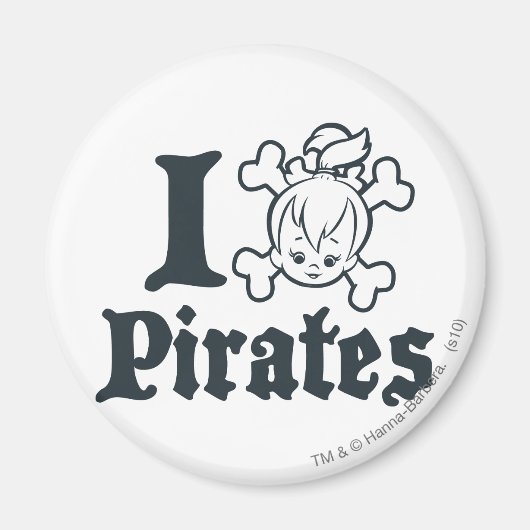 PEBBLES™ The Pirate Magneet (Voorkant)