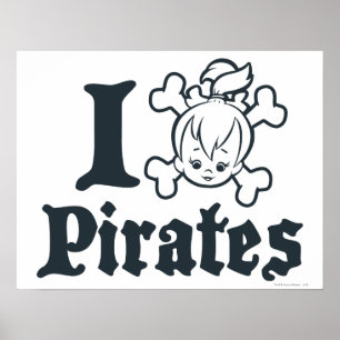 PEBBLES™ The Pirate Poster