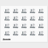 PEBBLES™ The Pirate Ronde Sticker (Vel)
