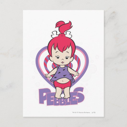 PEBBLES™ van Bedrock Briefkaart (Voorkant)