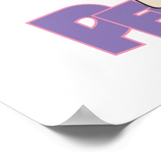 PEBBLES™ van Bedrock Poster (Hoek)