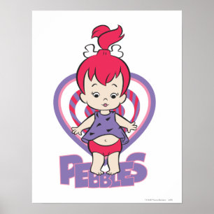 PEBBLES™ van Bedrock Poster