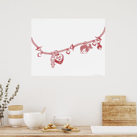 PEBBLES™-vriendschapsketen Poster (Keuken)