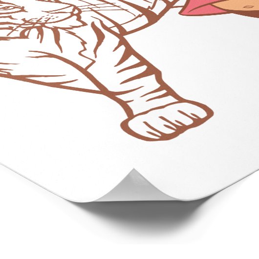 PEBBLES™ Wilde Kind Poster (Hoek)