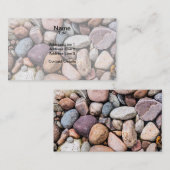 Pebbly Beach Visitekaartje (Voorkant / Achterkant)