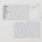 Pebelbles pakking visitekaartje (Voorkant / Achterkant)