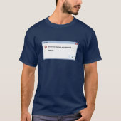 PEBKAC (probleem bestaat tussen toetsenbord en sto T-shirt (Voorkant)