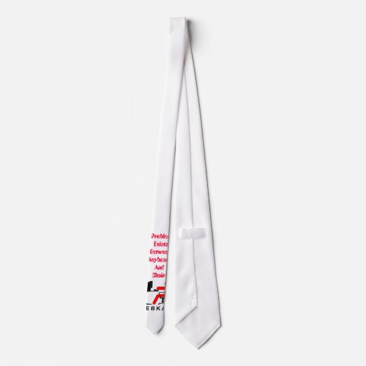 PEBKAC-Stropdas Stropdas (Achterkant)