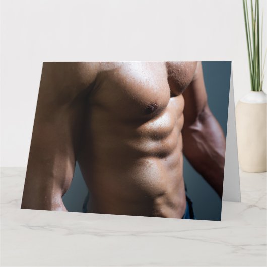 PEC Perfection Hot Guy Groetjes Kaart (Voorkant)