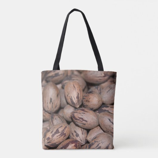 Pecan Canvas tas (Achterkant)