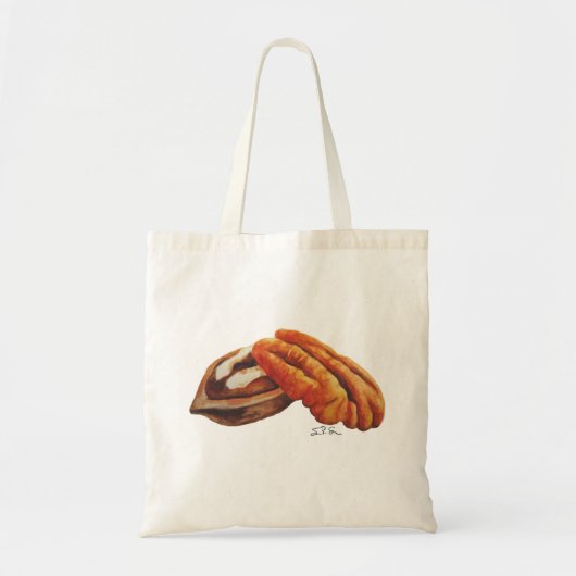 Pecan Canvas tas (Voorkant)