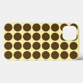 Pecan Cream Neutrale Stippen Case-Mate iPhone Case (Achterkant (horizontaal))
