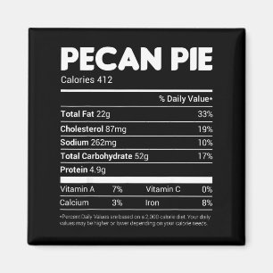 Pecan E Voedingsfeiten Tee Familie Bijpassend Kers Magneet