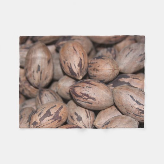 Pecan Fleece Blanket Deken (Voorkant (Horizontaal))