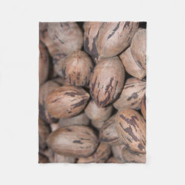 Pecan Fleece Blanket Deken