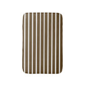 Pecan Neutrale Stripes Badmat (Voorkant Verticaal)