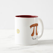 Pecan Pi Cute Wiskunde Pi Day Koffie Mok (Voorkant rechts)