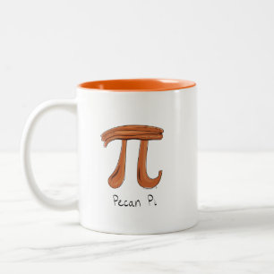 Pecan Pi Cute Wiskunde Pi Day Koffie Mok