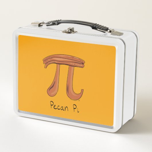 Pecan Pi Cute Wiskunde Pi Day Lunch Box (Voorkant)