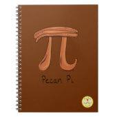 Pecan Pi Cute Wiskunde Pi Day Notitieboek (Voorkant)
