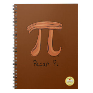 Pecan Pi Cute Wiskunde Pi Day Notitieboek
