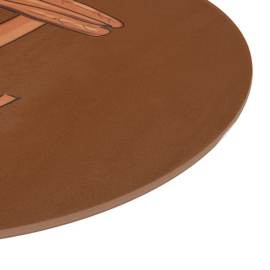 Pecan Pi Cute Wiskunde Pi Day Pie Cutting Board Snijplank (Hoek)