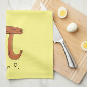 Pecan Pi Symbool Cute Wiskunde Teacher Gift Theedoek (Quarter Fold)