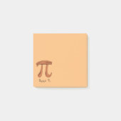 Pecan Pi Symbool Wiskunde Leerlingenstoel Kinder Post-it® Notes (Voorkant)