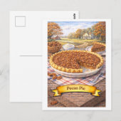 Pecan Pie (Amerikaanse Eetserie) Briefkaart (Voorkant / Achterkant)
