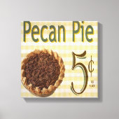 Pecan Pie Canvas Afdruk (Voorkant)