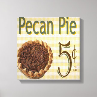 Pecan Pie Canvas Afdruk