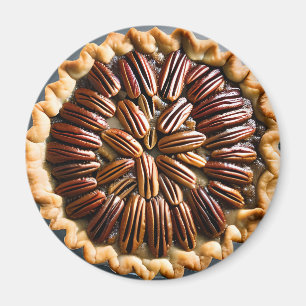 Pecan Pie Food Magneet