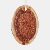 Pecan Pie Food Metalen Ornament (Voorkant Rechts)