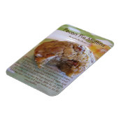 Pecan Pie Muffins Recept op Koelkast Magnet Magneet (Linkerzijde)