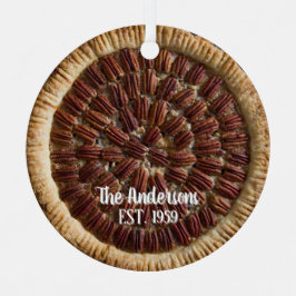 Pecan Pie Pie Baker gepersonaliseerd Metalen Ornament