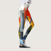 Pecan Pie Street Art Revolution Leggings (Rechts)