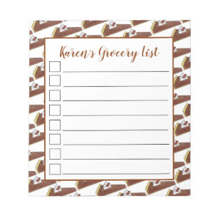 Pecan Pie Tart Southern Food Dessert Sweet as Pie Notitieblok