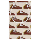 Pecan Pie Tart Southern Food Slice Dessert Foodie Klein Cadeauzakje (Achterkant)