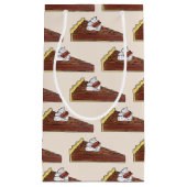 Pecan Pie Tart Southern Food Slice Dessert Foodie Klein Cadeauzakje (Voorkant)