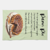 Pecan taart bakken recept theedoek (Horizontaal)