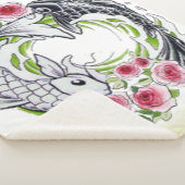  peces con rosas sherpa deken (3/4)