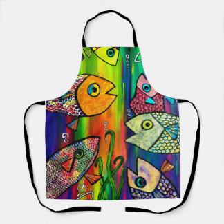 Peces de pecera Apron Schort
