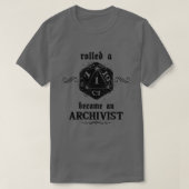 Pech Roll Archivist T-shirt (Design voorkant)