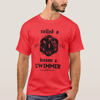 pech roll zwemmer t-shirt
