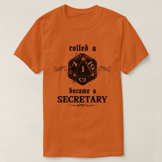 Pech Secretary Roll T-shirt (Design voorkant)