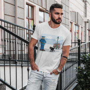 Pech Zwart Kat Agent en Ongeluk T-shirt