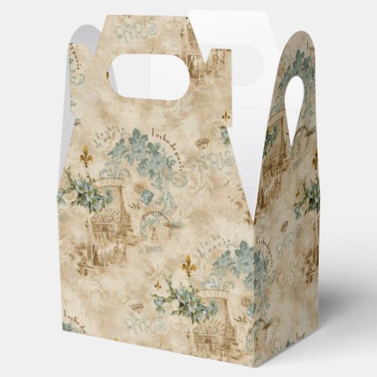 Pecho de Paris Bedankdoosjes (Geopend)