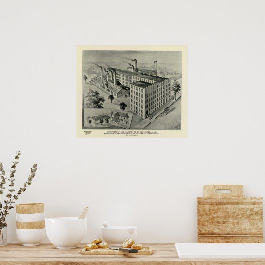 Peck Bros & Co Poster (Keuken)