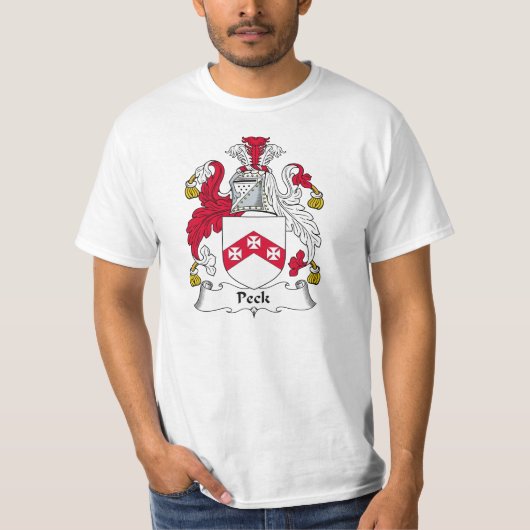 Peck Family Crest T-shirt (Voorkant)